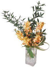 mokara orchid bouquet