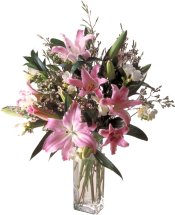 oriental lily bouquet