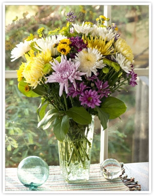 flower bouquet in vase